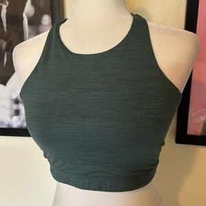Outdoor Voices Dark Green Sport Bra